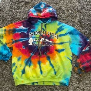 Gildan tie dye sweater hoodie friendly store Centennial, WY size large